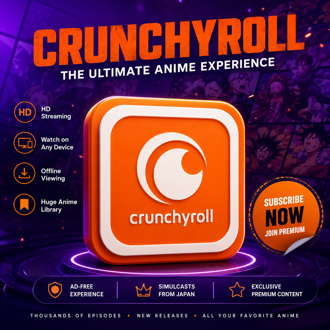 Crunchyroll Premium