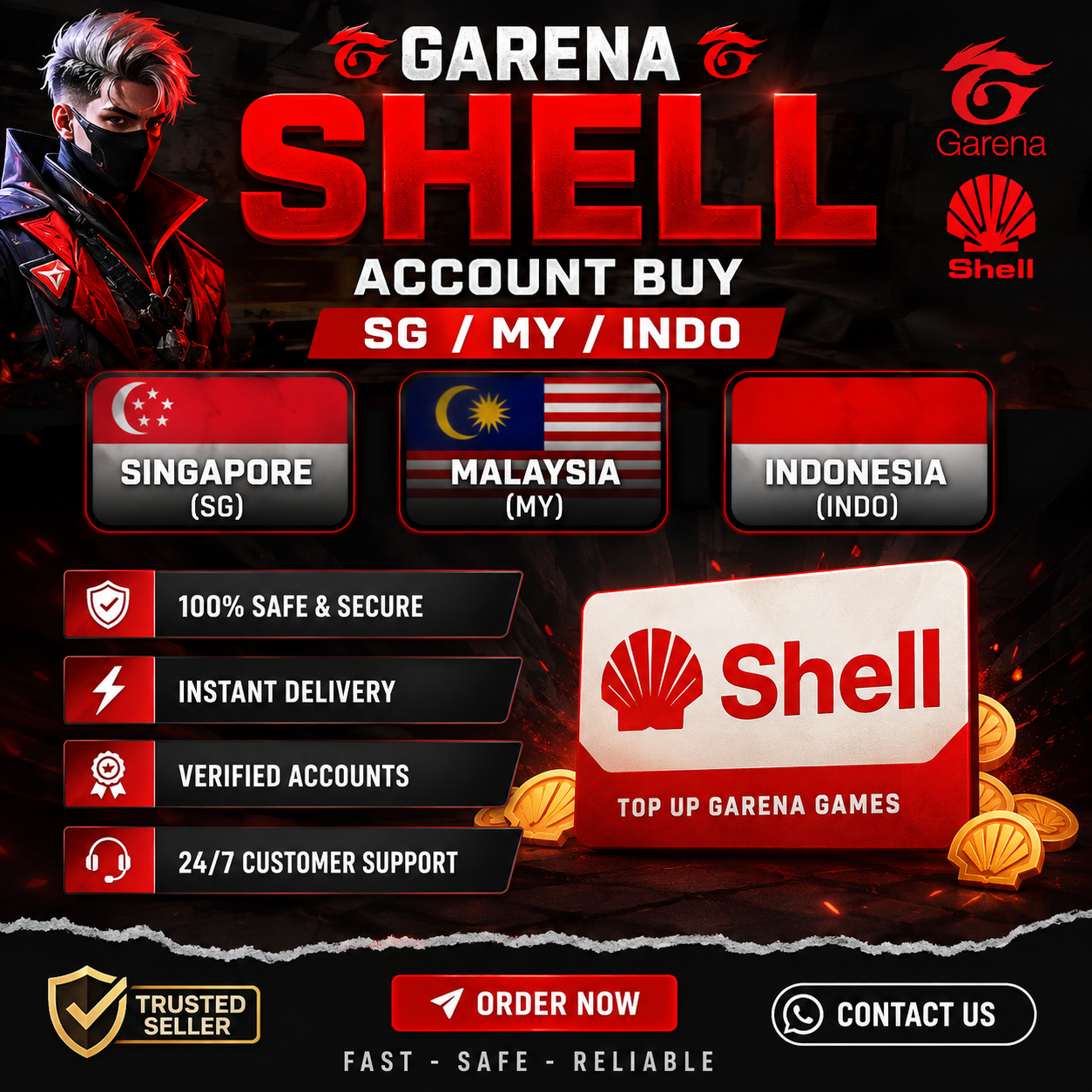 SHELL ACOUNT 🔥